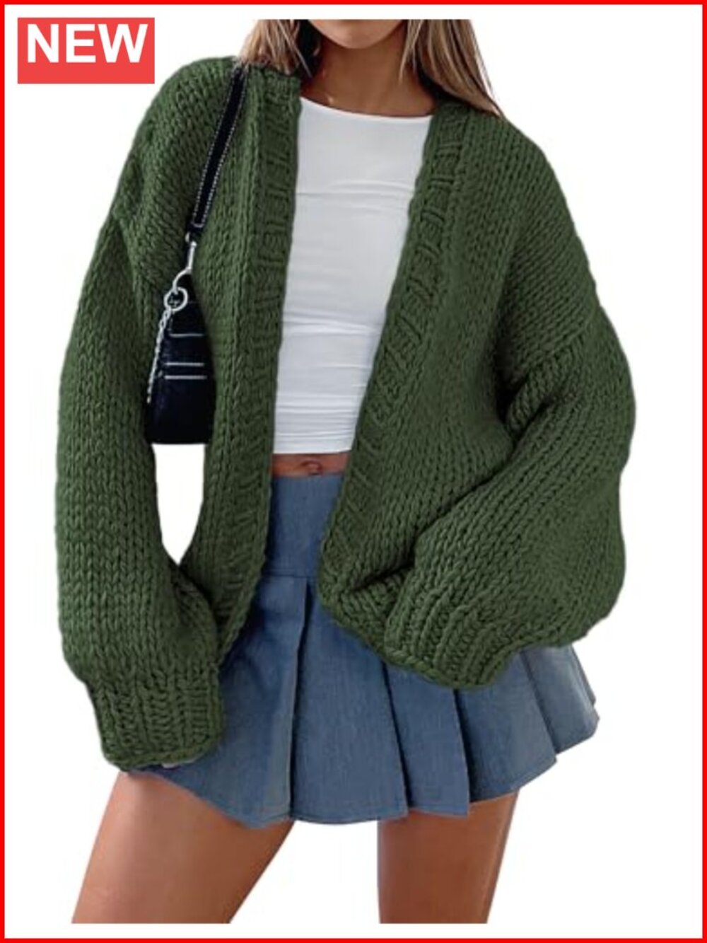PRETTYGARDEN Cardigan Sweaters for Women Trendy Fall Fashion Knit Sweaters